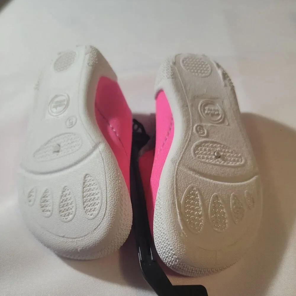 Wonder Nation Infants sz 5 Water Girls Beach Shoes Pink NWT Hook N Loop